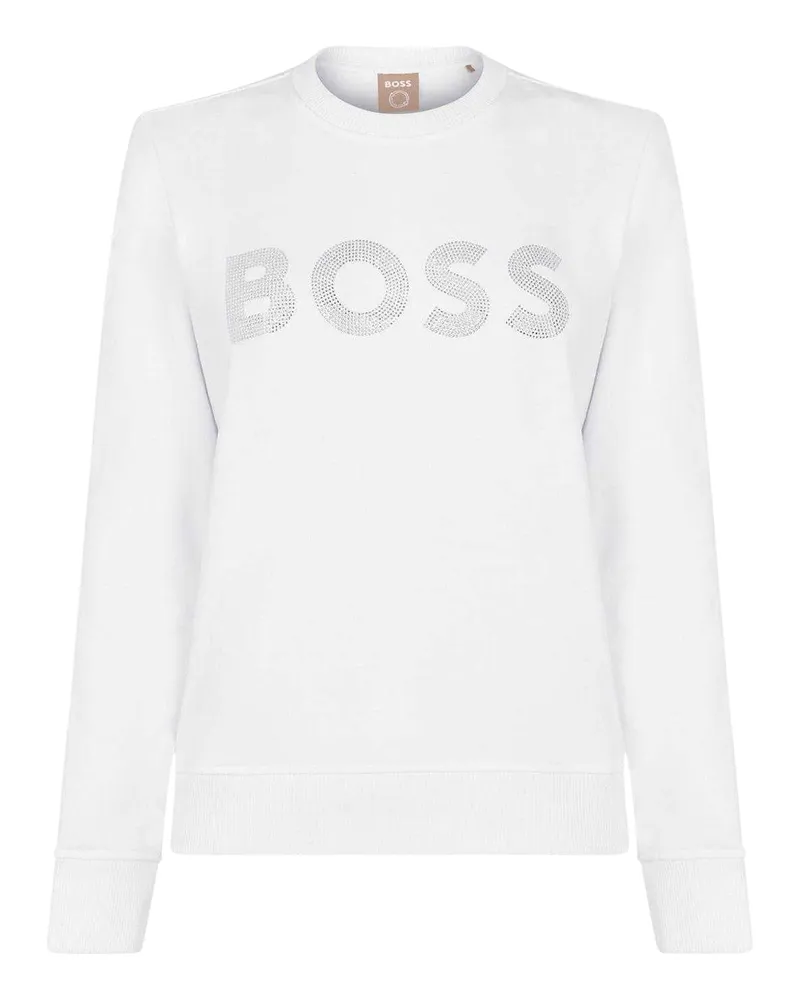 HUGO BOSS Sweatshirt für Damen (Weiß Weiß
