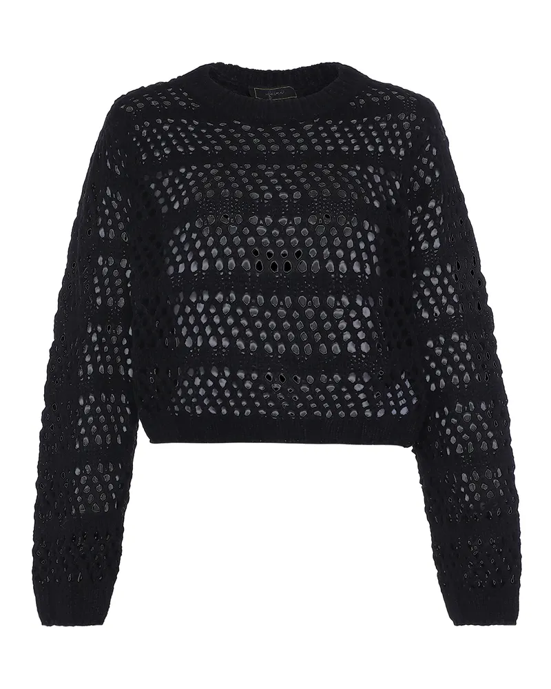 FAINA Pullover Damen schwarz Schwarz