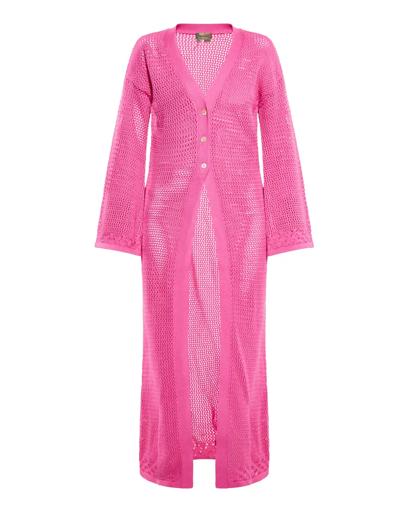 My Mo Strickjacke Frauen Rosa Rosa