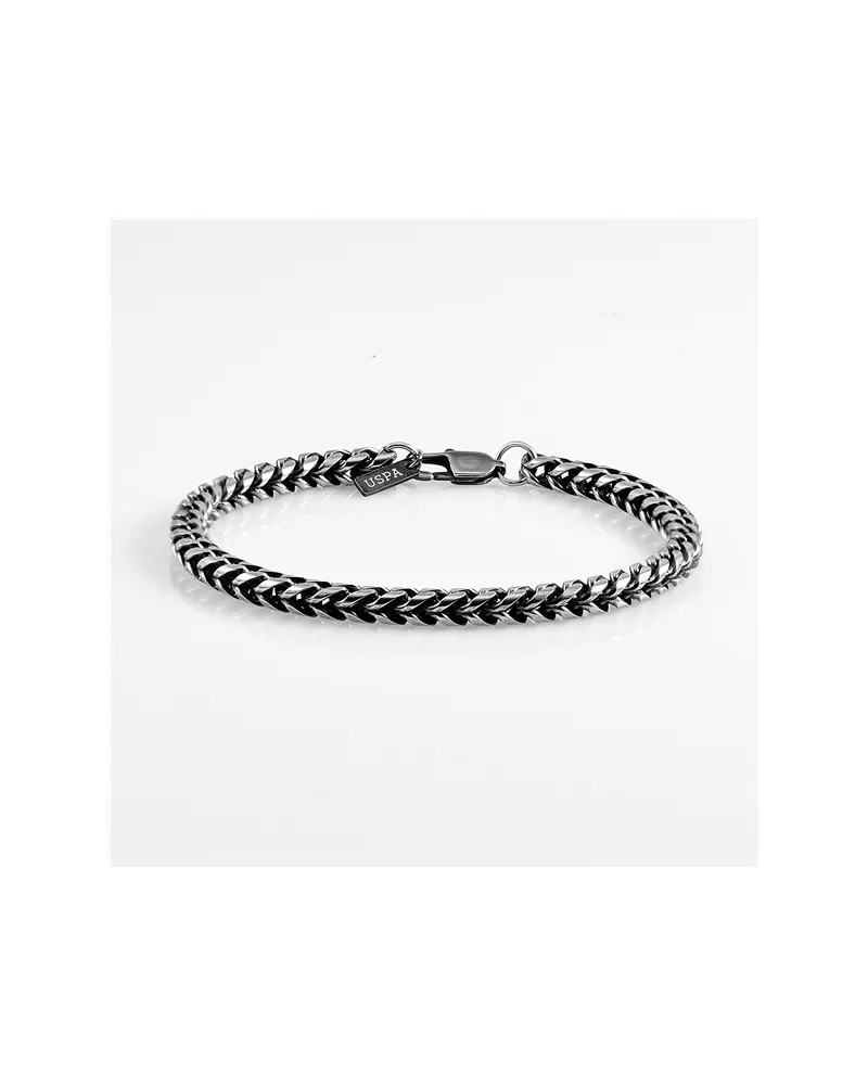 U.S. Polo Assn.  US Polo Assn Jewellery Dean Edelstahlarmband Grau