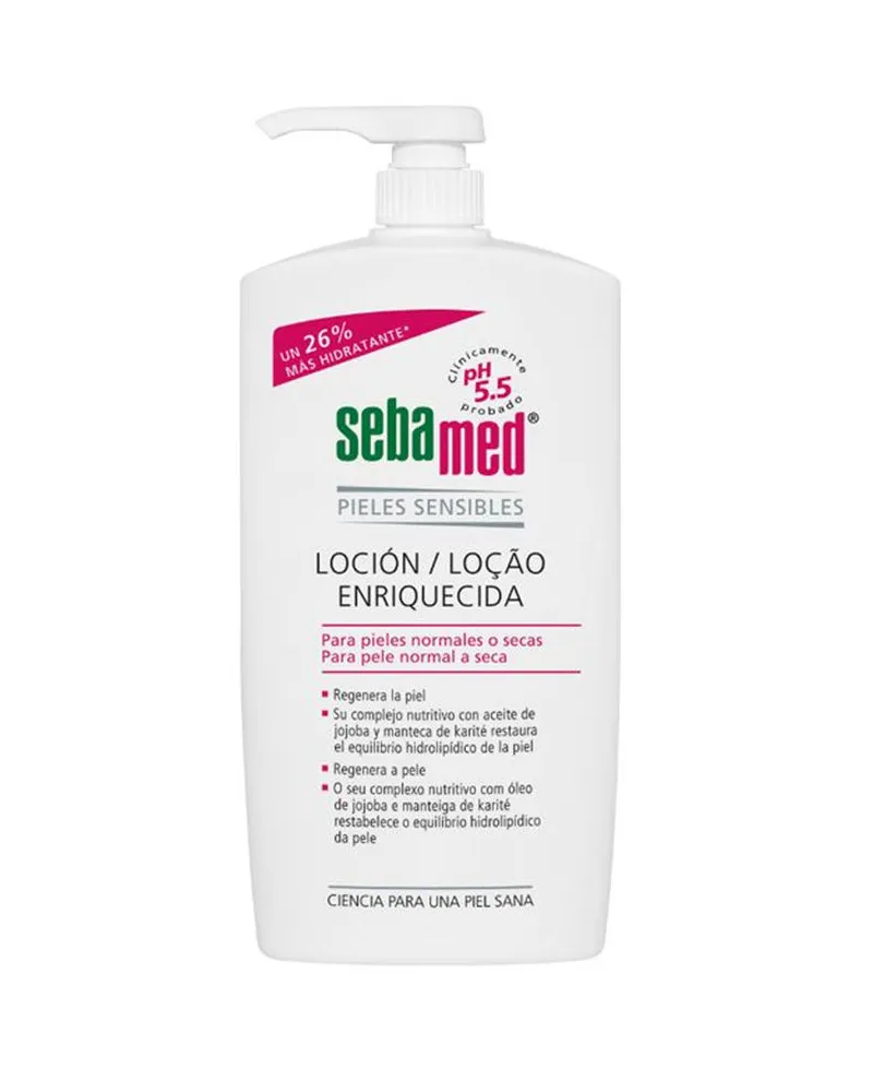 SEBAMED Angereicherte Lotion Für Trockene Und Empfindliche Haut, 750 ml 