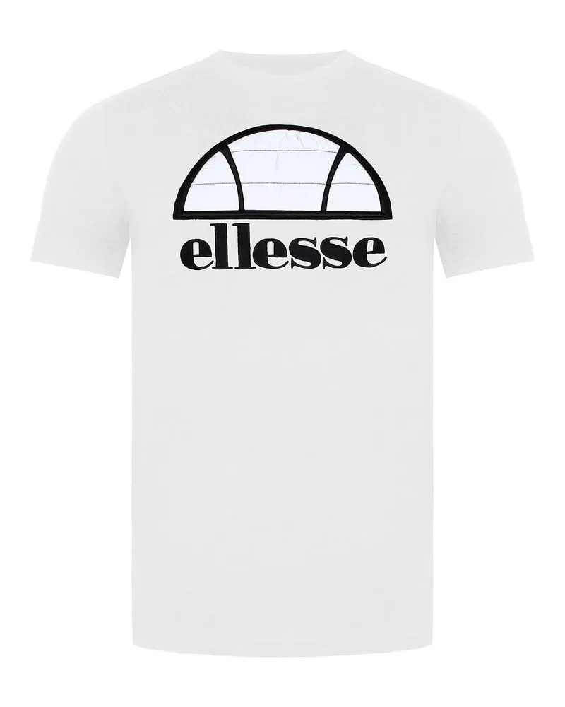 Ellesse Quil Mens White T-Shirt Weiß
