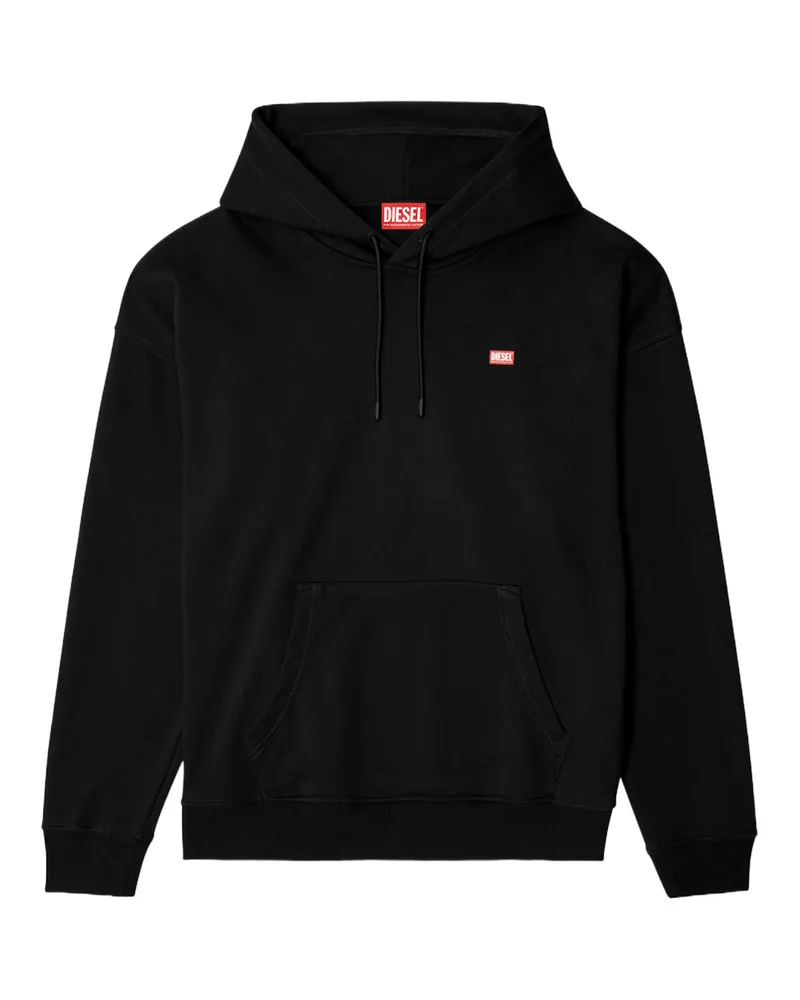 Diesel Kapuzensweatshirt Schwarz