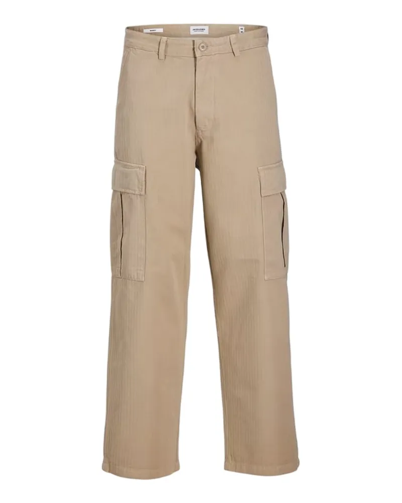 Jack & Jones Jack And Jones - "Owen" Cargohosen für Herren (Geschirr Hellgrau