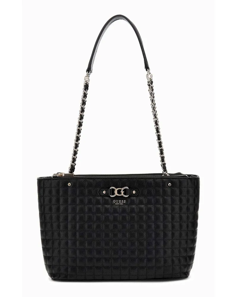 Guess Nadira Status Tragetasche Schwarz
