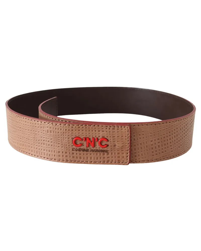 CoSTUME NATIONAL Gürtel Leder Cognac
