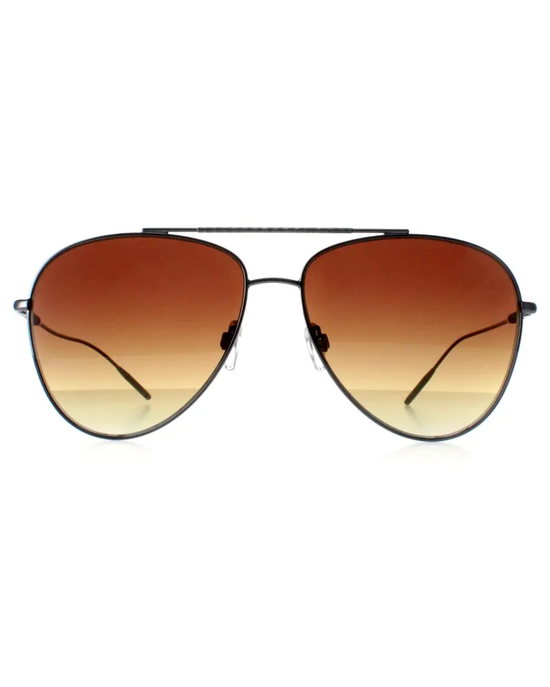Ted Baker TB1625 Sutton 901 gunmetal braun Sonnenbrille mit Farbverlauf Grau