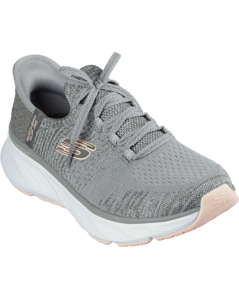 Skechers Edgeride Impression Damen Textil Sneaker in Grün/Orange Grün
