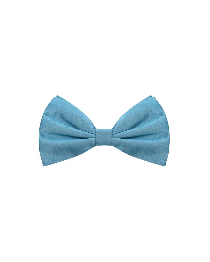 Dolce & Gabbana Blaue Seidenfliege Blau