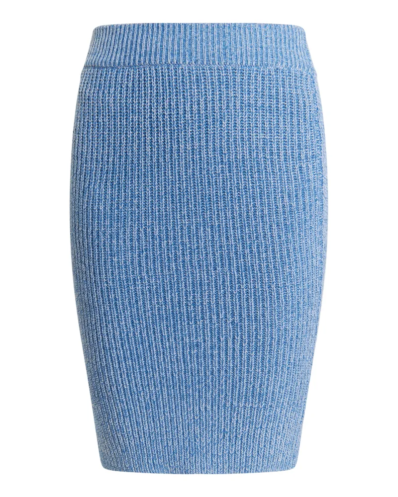 My Mo Midirock Damen Himmelblau Blau