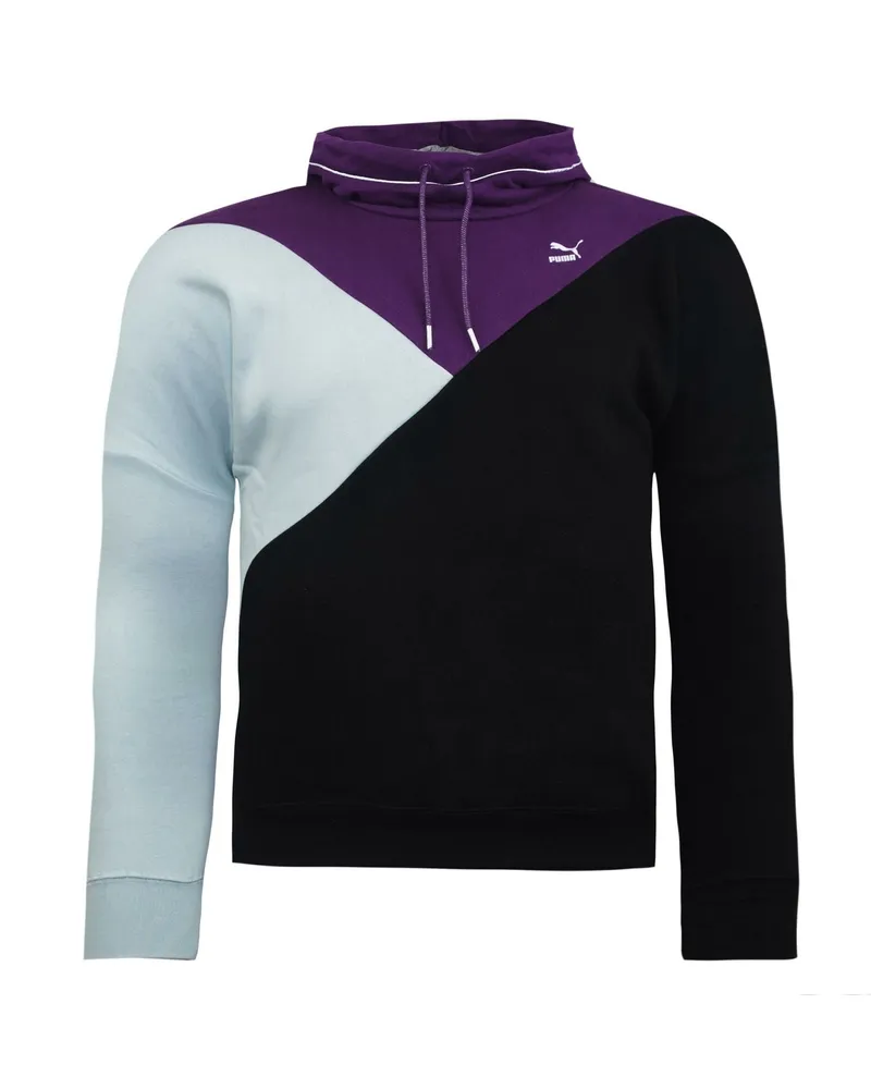 Puma 90er Hoodie für Damen im Farbblockdesign - Mehrfarbig Mehrfarbig