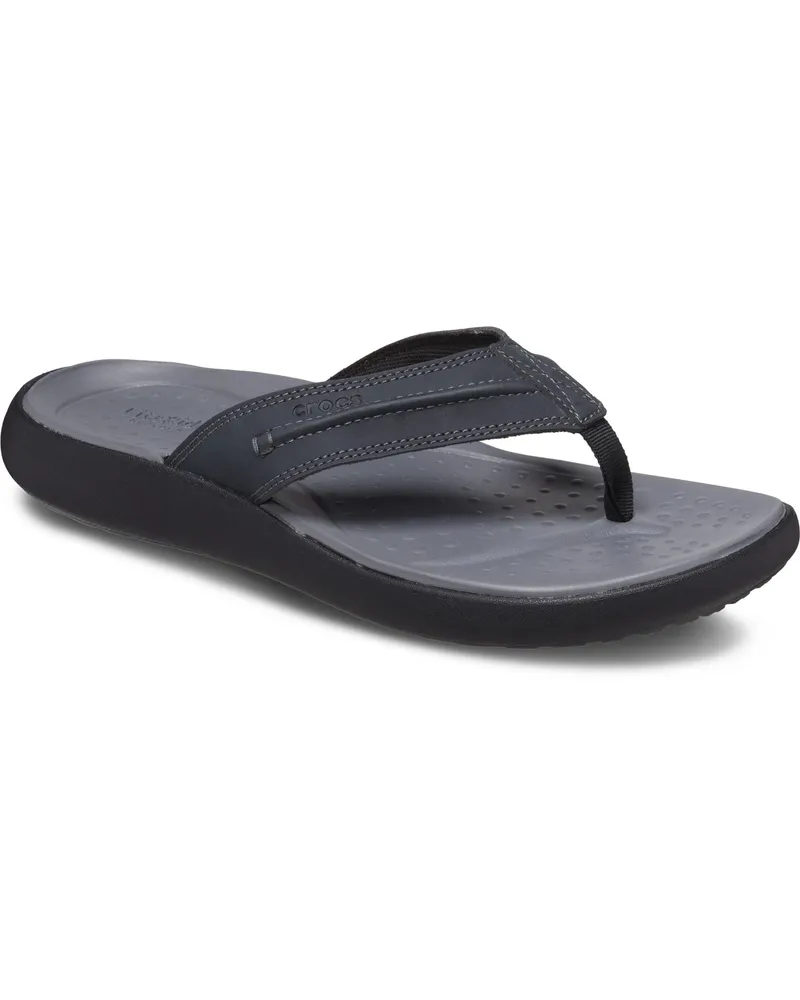 Crocs Yukon Vista II Polyurethan Flip-Flops für Herren - Schwarz Schwarz