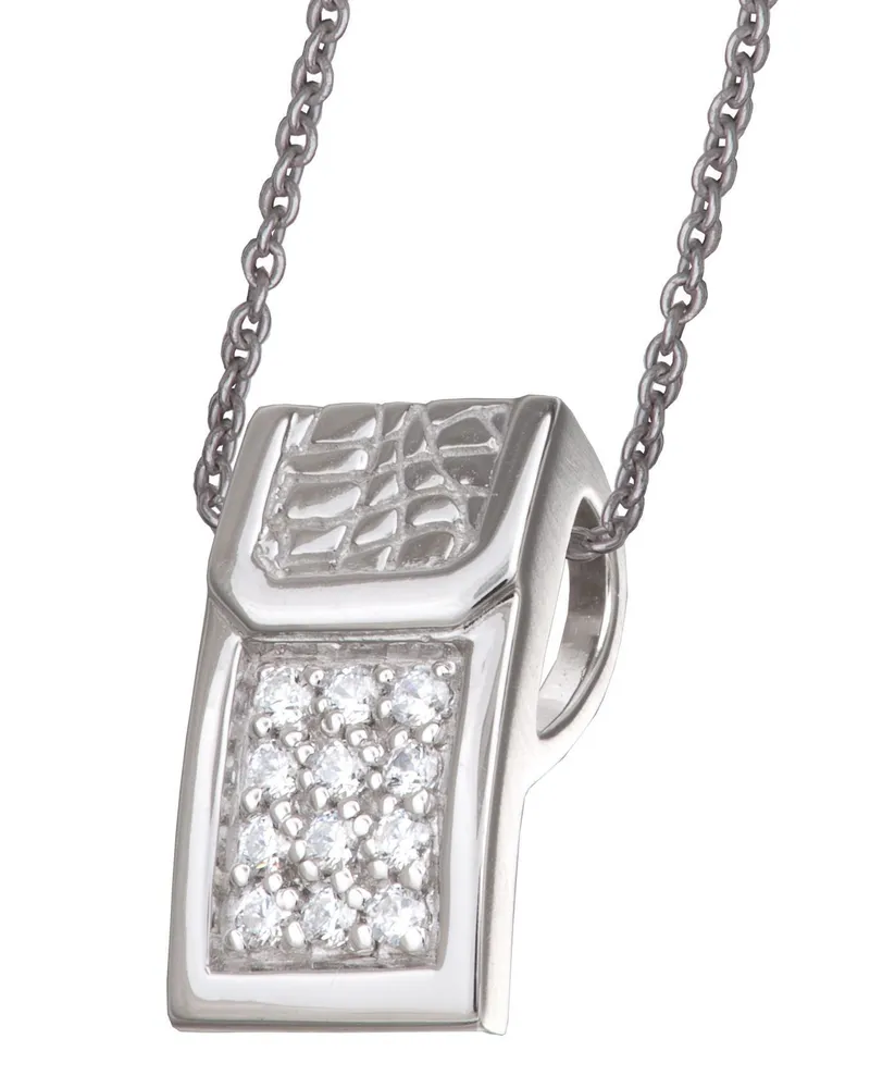 Orphelia Damen-Kette aus 925er Sterlingsilber mit Anhänger – Silber ZH-4562 Silber