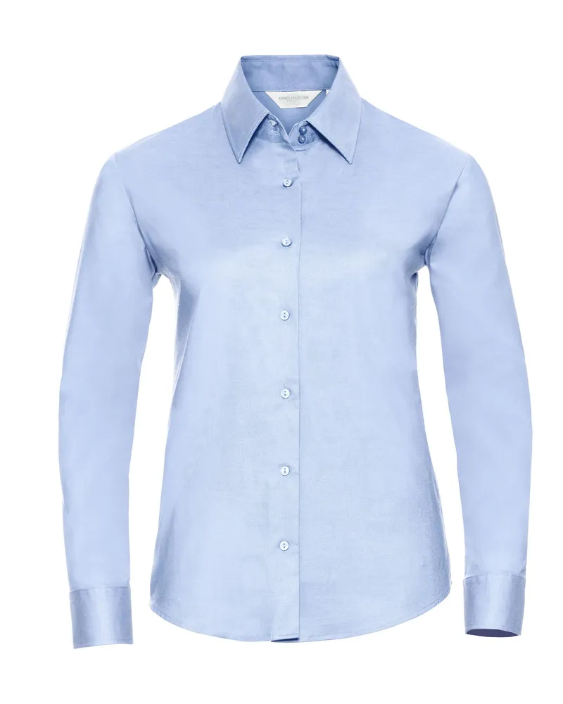 Russell Athletic Russell Collection - Hemd für Damen Langärmlig (Dunkelblau Blau