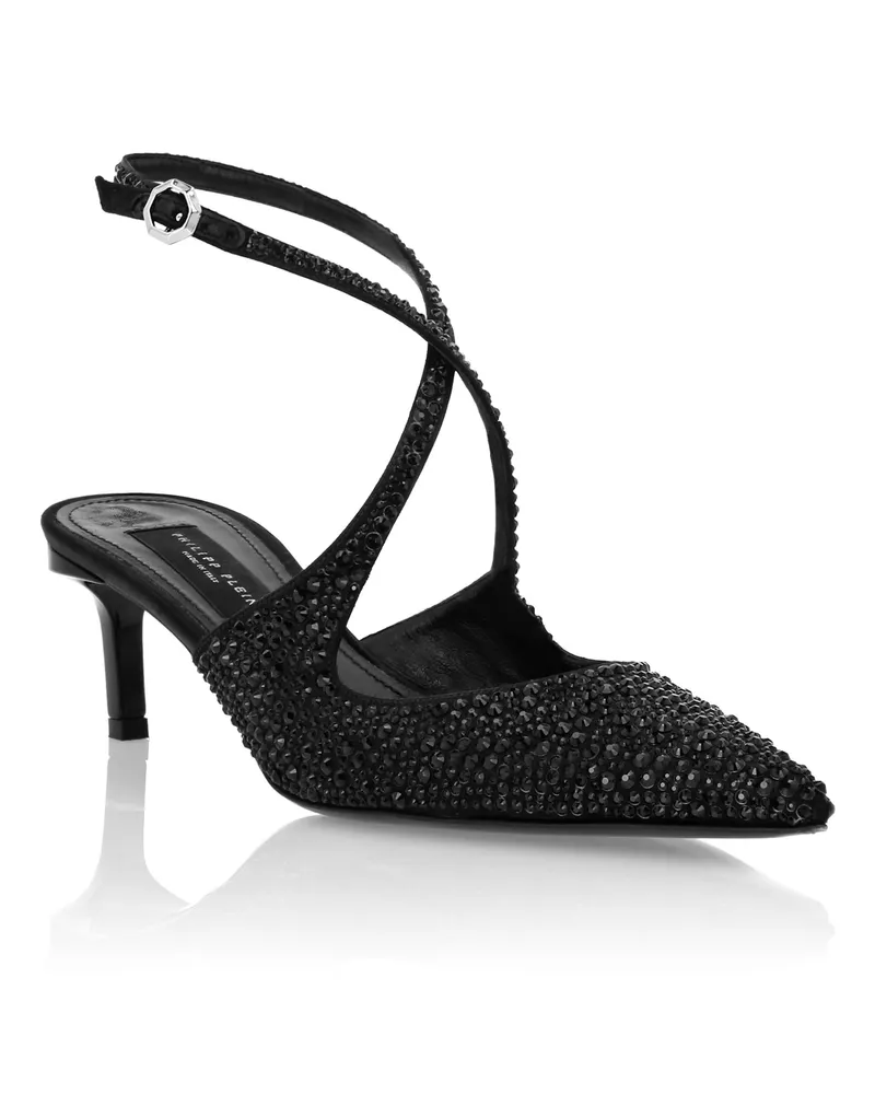 Philipp Plein Slingpumps Schwarz