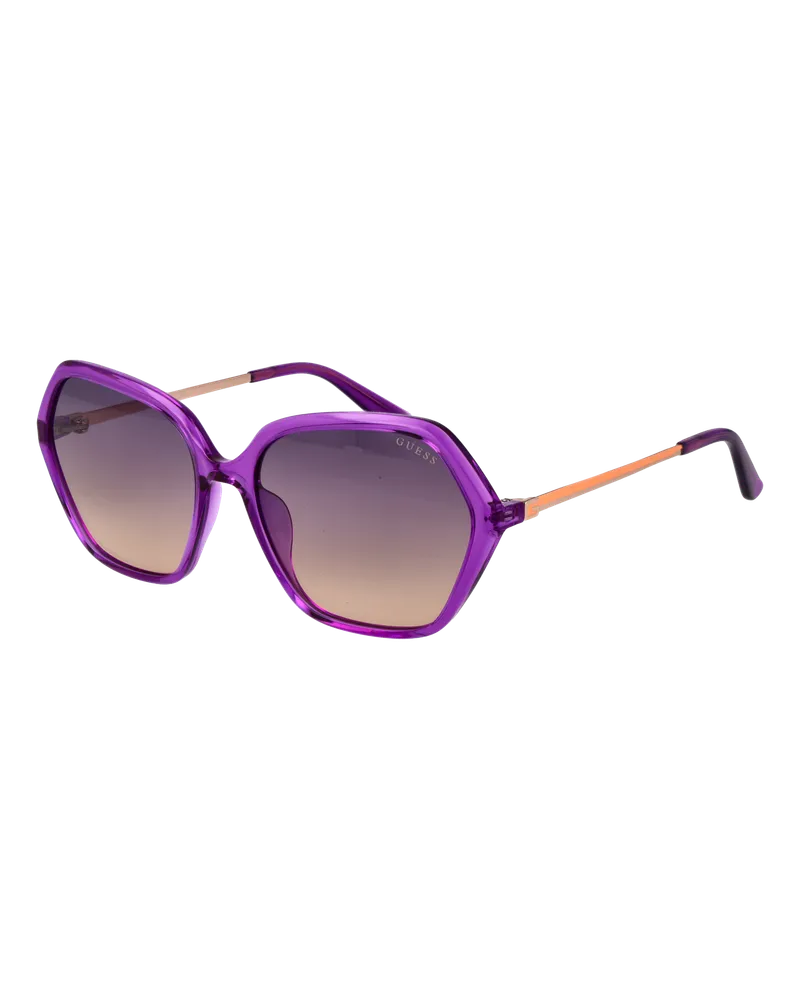 Guess Sonnenbrille GU00134 81Z 55 - Lila Lila