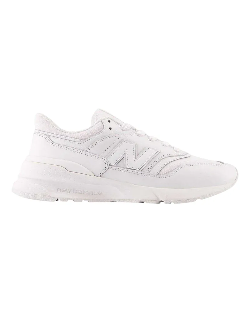 New Balance 977r" Sneaker für Herren, Leder, Flach (Weiß Weiß