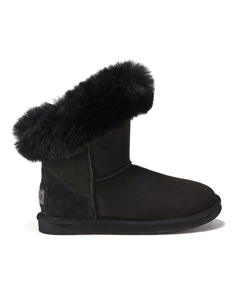Australia Luxe Australia Luxe Foxy Xtra Kurze schwarze Stiefel Schwarz