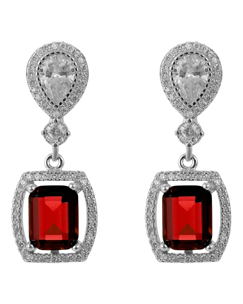 Orphelia Enora' Damen Ohrringe aus 925 Sterling Silber - Silber ZO-7426/RU Silber