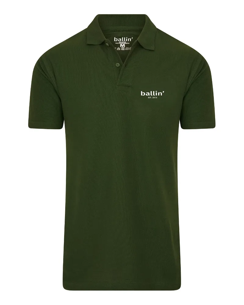 Ballin Basic Polo von  Est. 2013 in der farbe Grun und in größe Grün