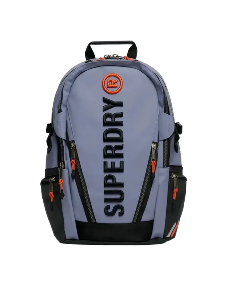 Superdry. Damen-Tarp-Rucksack Blau