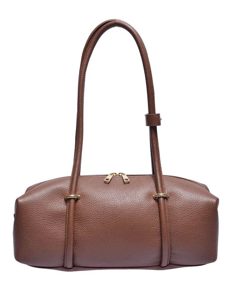 Isabella Rhea BROWN Rindsledertasche Dunkelbraun