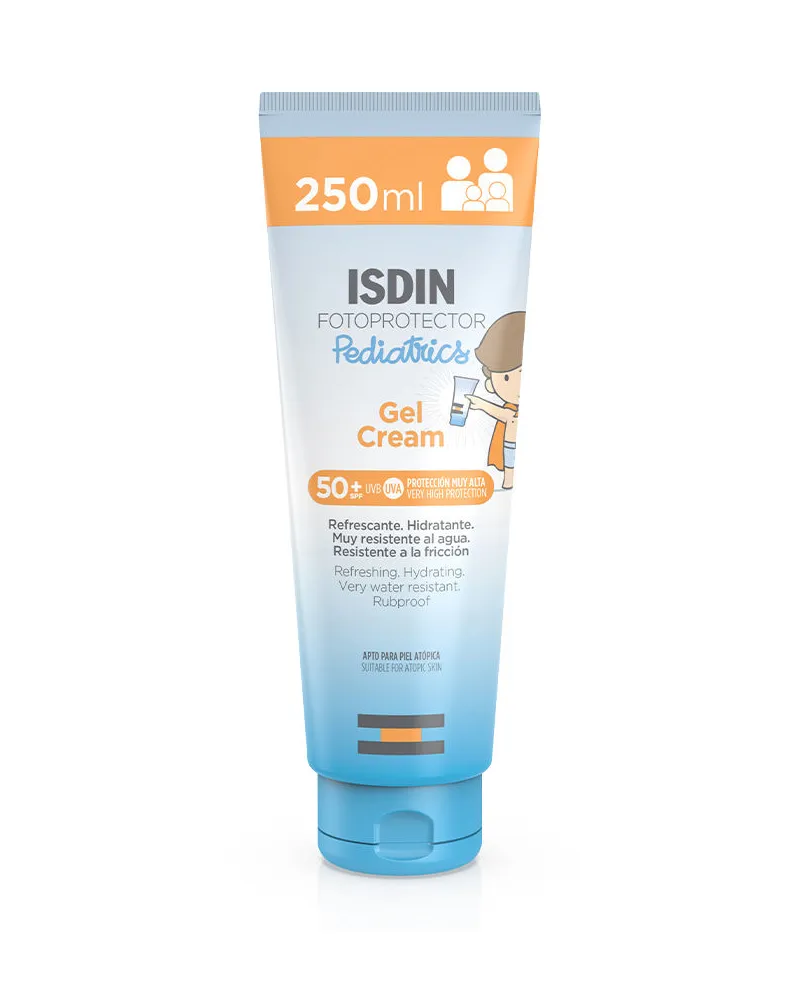 ISDIN Fotoprotector Pediatrics Gel-Cream LSF 50, 250 ml 