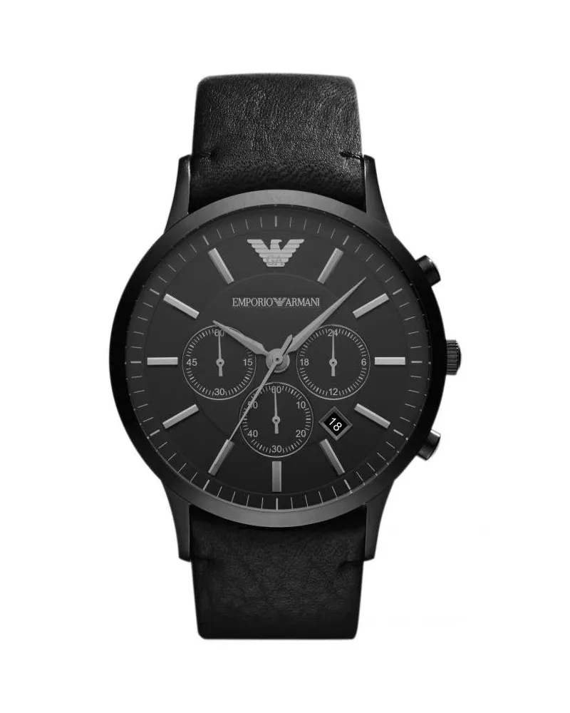Giorgio Armani Herren-Armbanduhr AR2461 Silber