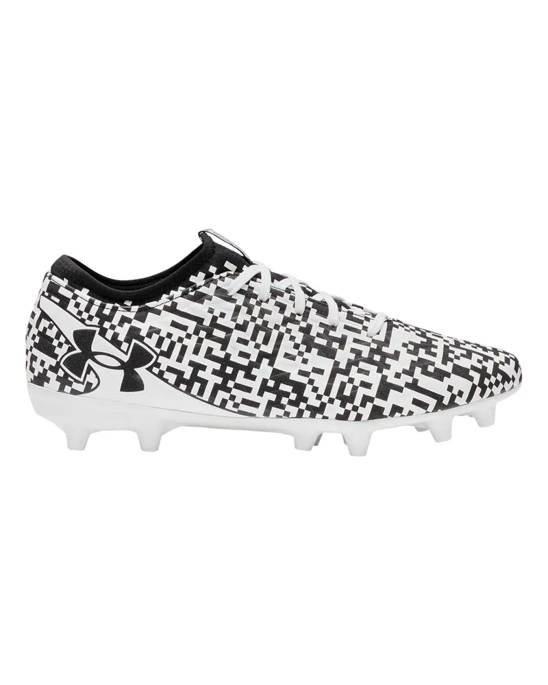 Under Armour Magnetico Select 5" Fußballschuhe mit festem Boden für Herren (Schwarz/Weiß Schwarz
