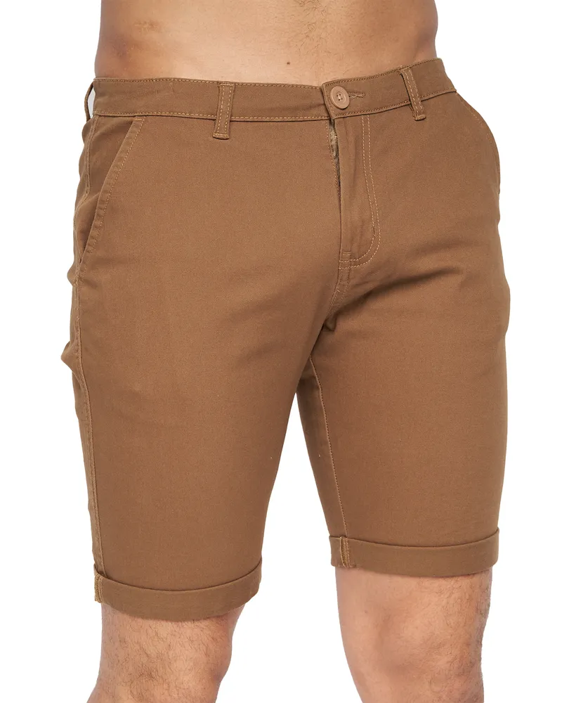 CrossHatch Sinwood" Shorts für Herren (Zimt Marineblau