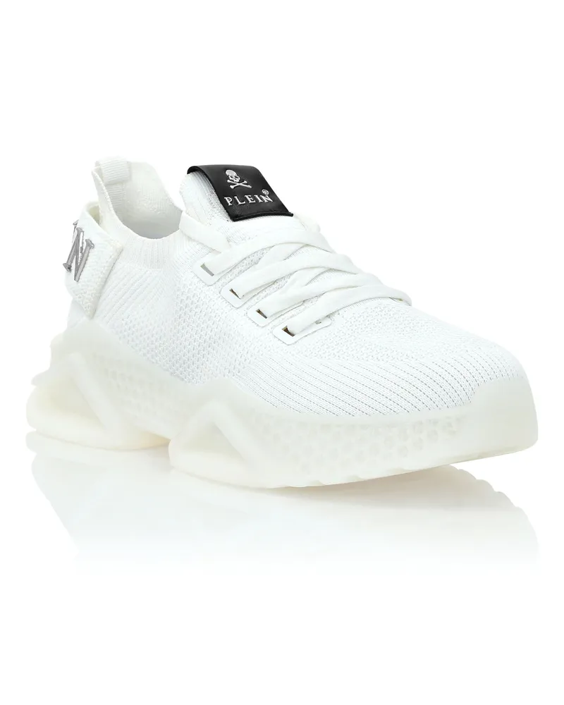 Philipp Plein Runner Sneaker Iconic Plein Weiß