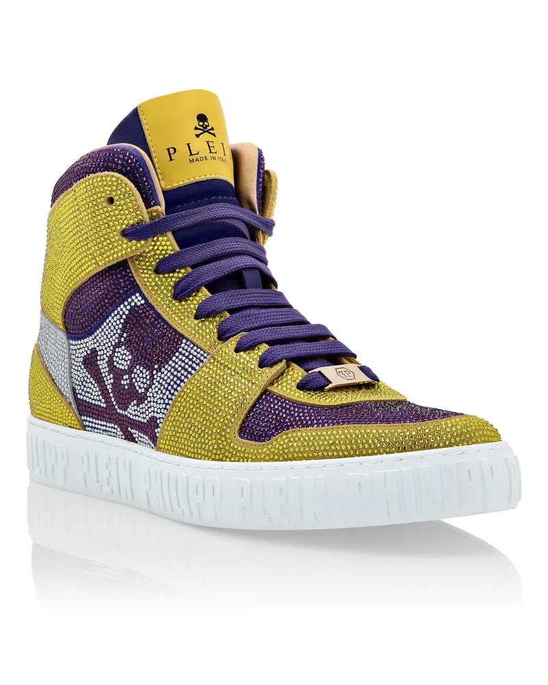 Philipp Plein Hightop-Sneaker Notorious Gelb