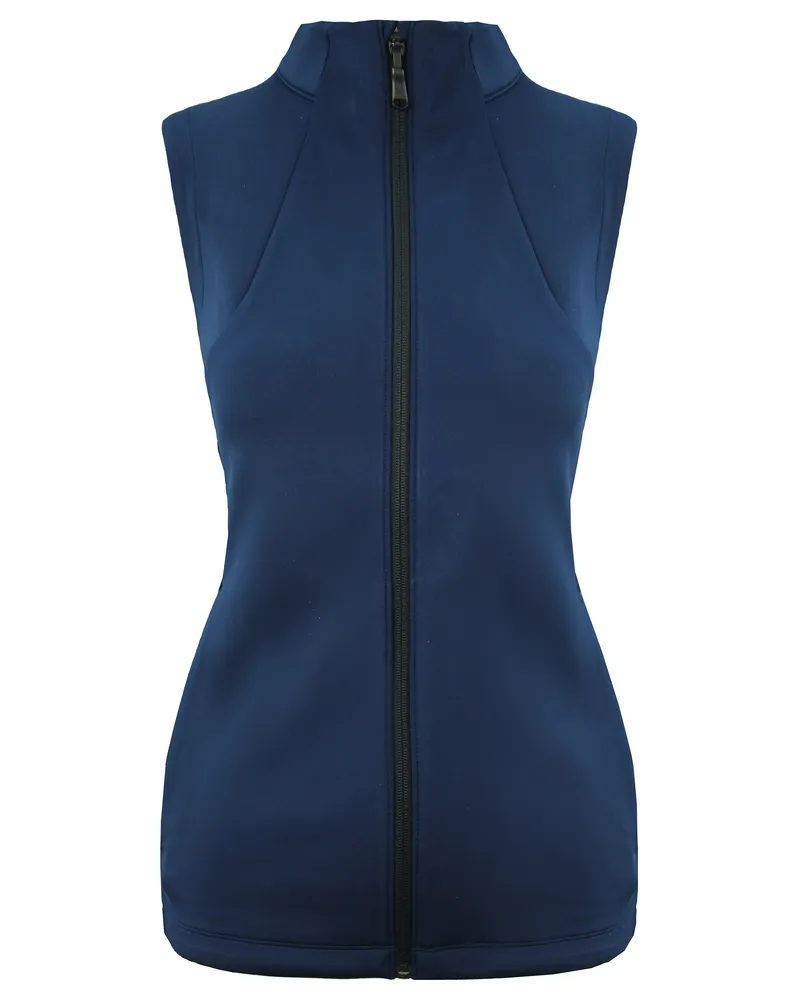 Under Armour Navy Womens Gilet Marineblau