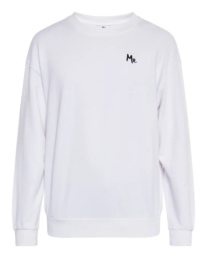 My Mo Sweatshirt Herren weiss Weiß