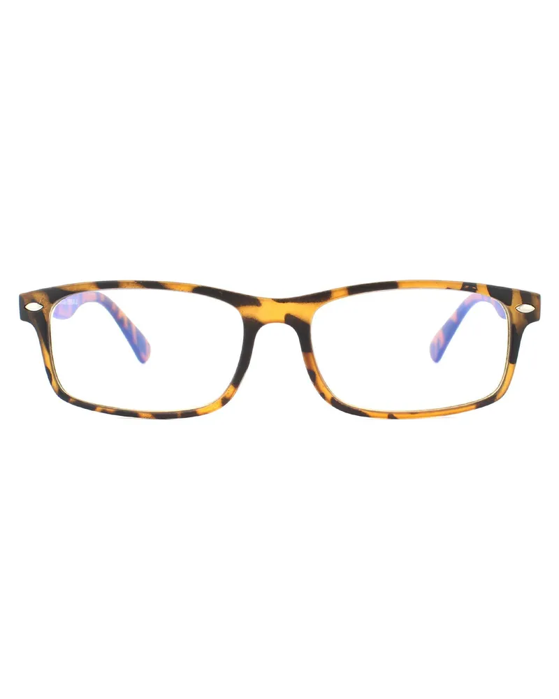 Montana Rechteckig Unisex Matt Schildkröte Braun Brille Braun