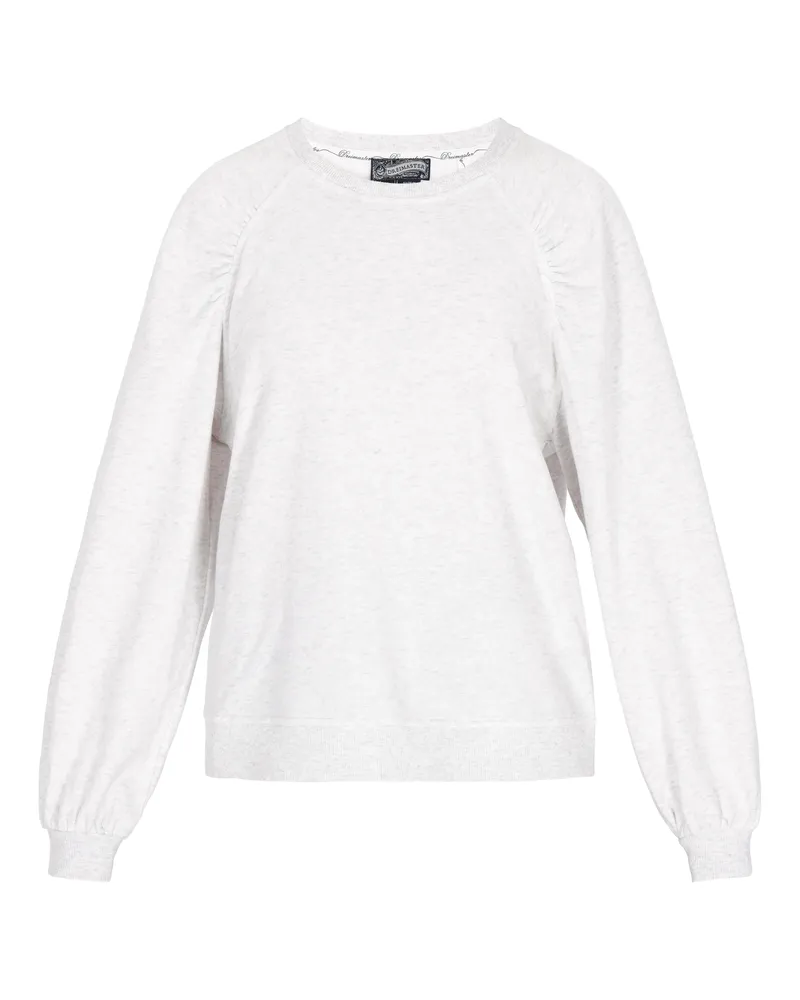 DreiMaster Sweatshirt Frauen cremeweiß meliert Wollweiß