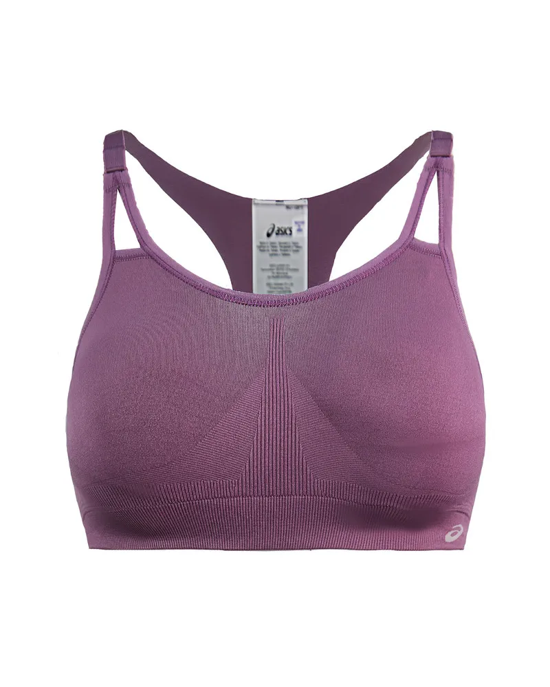 Asics Kurve nahtlose Frauen Lila Sports BH Lila
