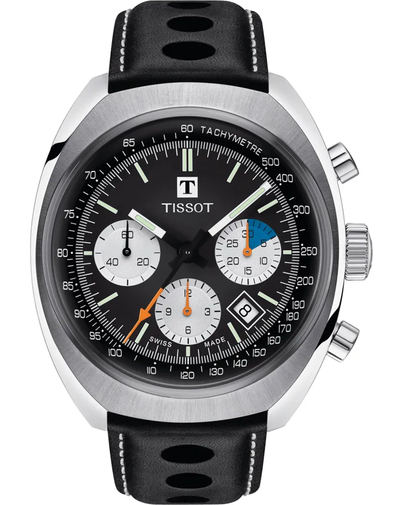 Tissot Heritage 1973 Herren Schwarz Uhr T1244271605100 Schwarz