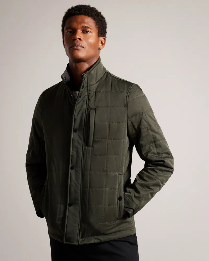 Ted Baker Humber Steppjacke, Khaki Khaki