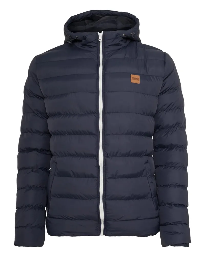 Urban Classics Basic" Steppjacke für Herren (Weiß/Marineblau Weiß