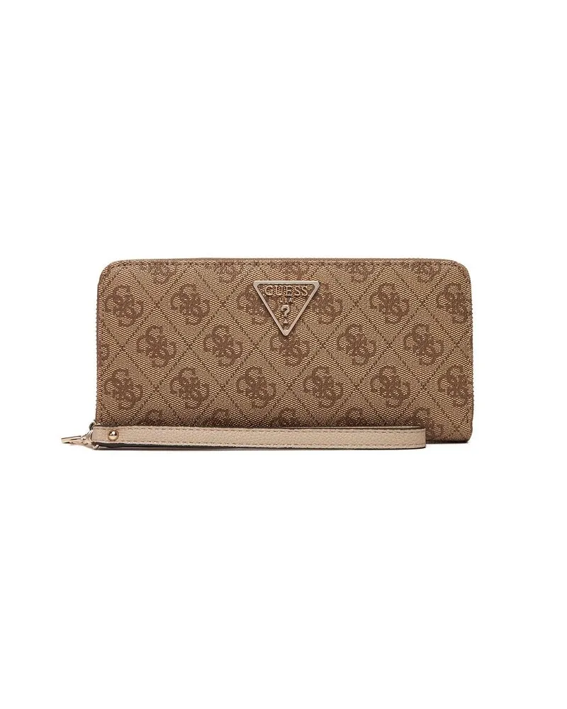 Guess Geldbörse Latte Logo Taupe