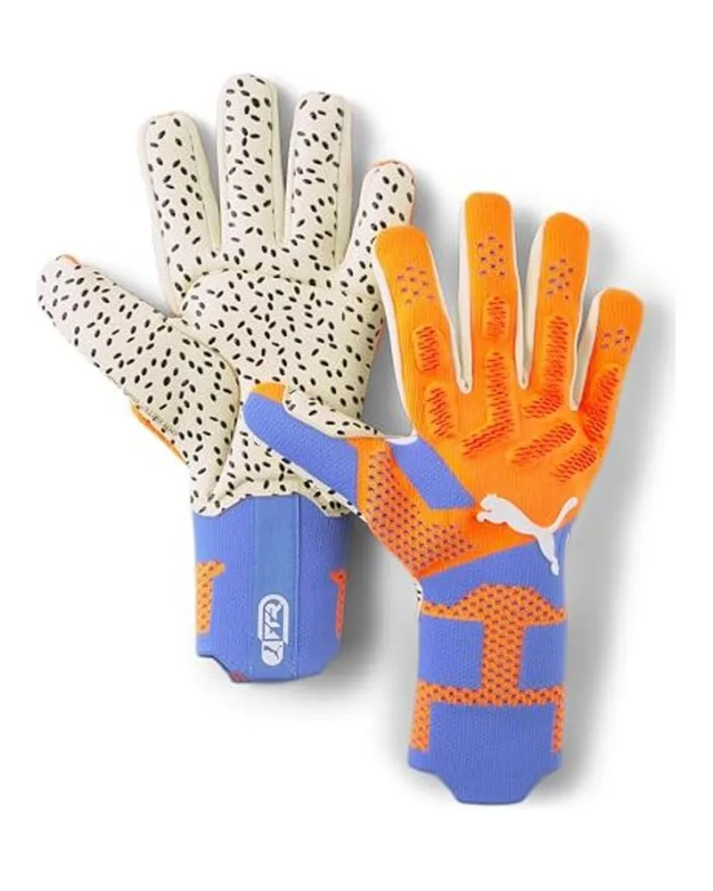 Puma Future Ultimate NC Herren Blau/Orange Torwarthandschuhe Mehrfarbig