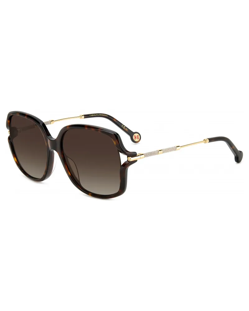 Carolina Herrera New York HER 0132 G S 58 086 Sonnenbrille Braun