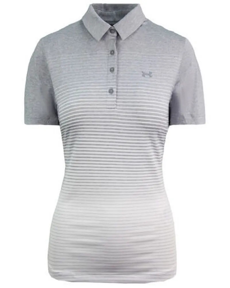 Under Armour HeatGear Damen Grau Zinger Golf Poloshirt Grau