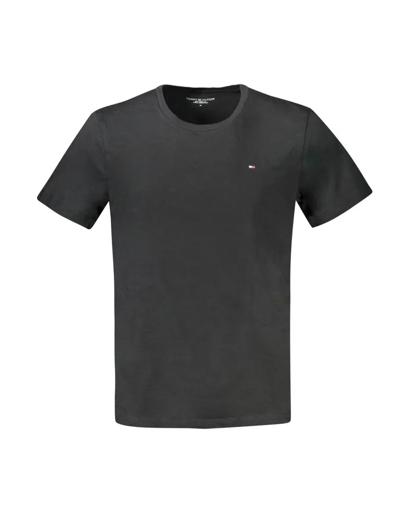 Tommy Hilfiger Klassisches Fit Rundhalsausschnitt T-Shirt Mw0mw02171 Dunkelgrau