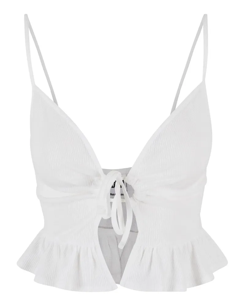 Urban Classics Oberteil für Damen (Weiß Weiß