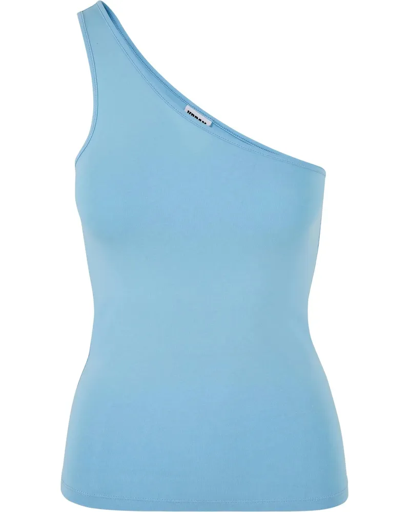 Urban Classics Oberteil Asymmetrisch für Damen (Baltisches Blau Hellblau