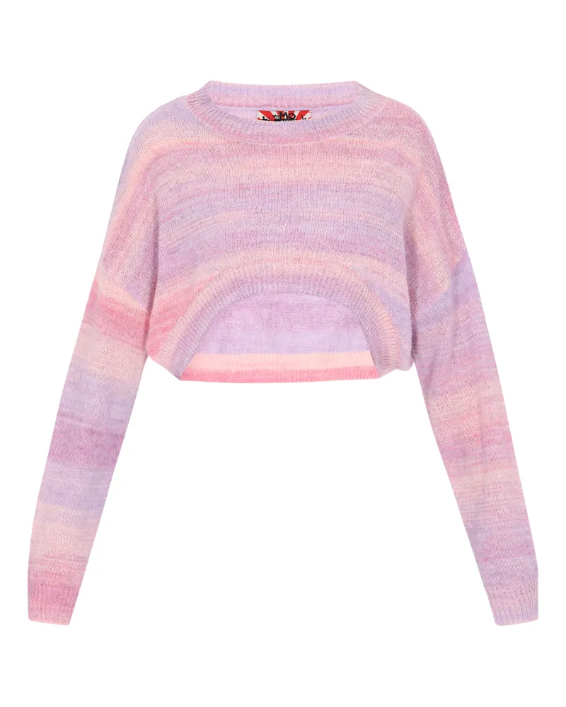 My Mo Pullover Frauen lila mehrfarbig Lila