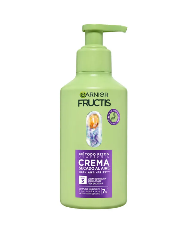 Garnier Fructis Método Rizos Crema Secado Al Aire 260 ml 