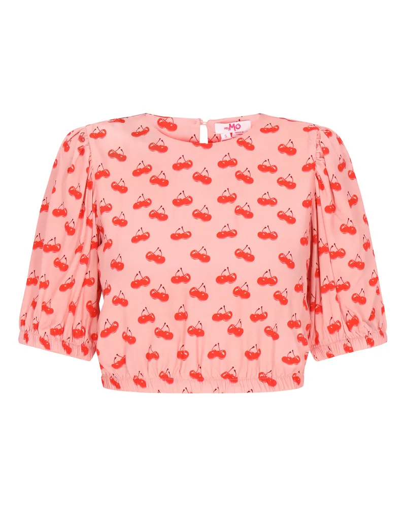 My Mo Bluse Frauen Koralle mehrfarbig Korallenrot